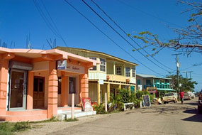 down town Placencia